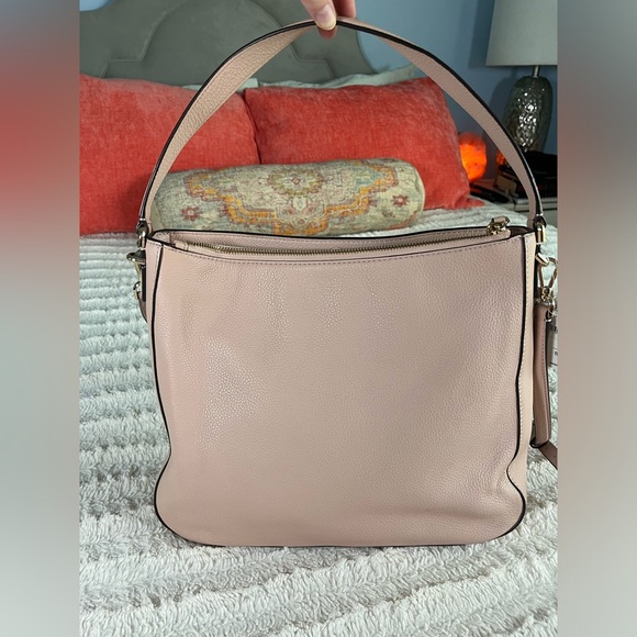 Kate Spade Jackson Leather Shoulder Bag Pink NWT - Picture 2 of 13